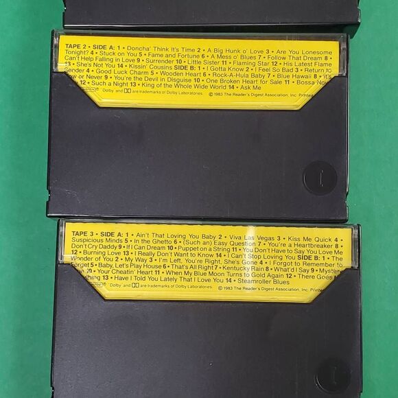 Elvis Presley – His Greatest Hits Collector’s Edition 3 Cassette Box Set 1986 Re - Picture 4 of 6